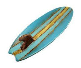 Surfboard ceramic plate Surfboard ceramic plate