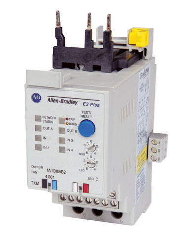 193-EC3PB Allen-Bradley Plus Electronic Motor Protection Relay, 4 ...