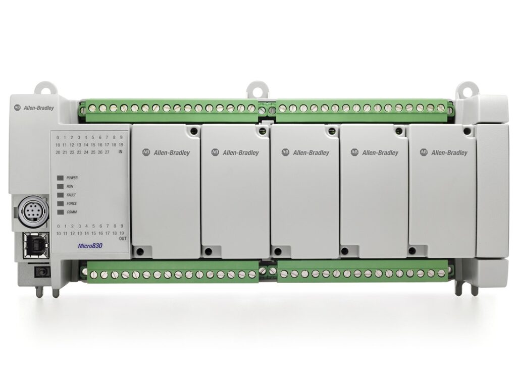 2080LC5048QWB AllenBradley Micro850 28IN 24VDC/VAC 20RLY 24VDC.