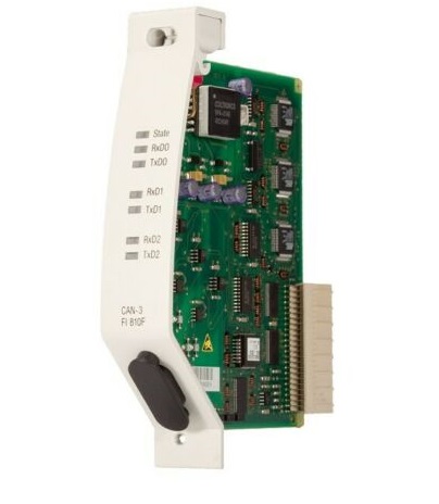 3BDH000030R1 ABB FI 810F, Fieldbus Module, CAN (triple channel) for ...